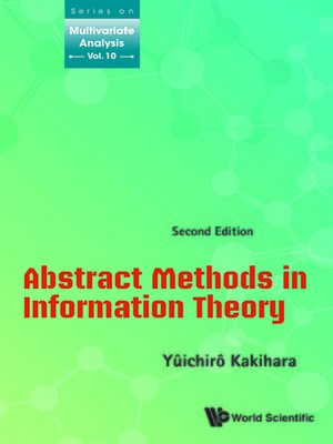 cover image of Abstract Methods In Information Theory ()